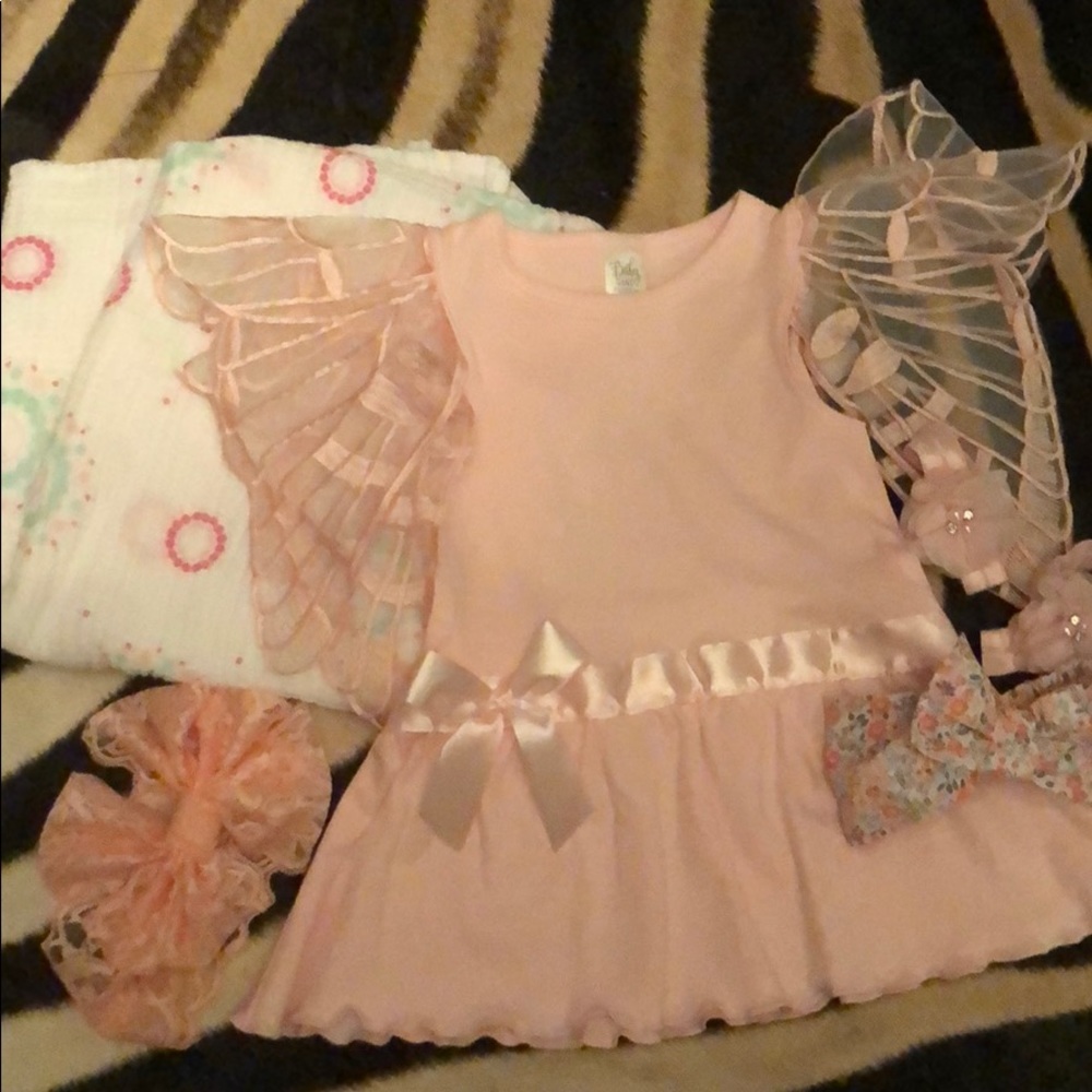 Pink Girly Toddler Baby Bundle NWOT
